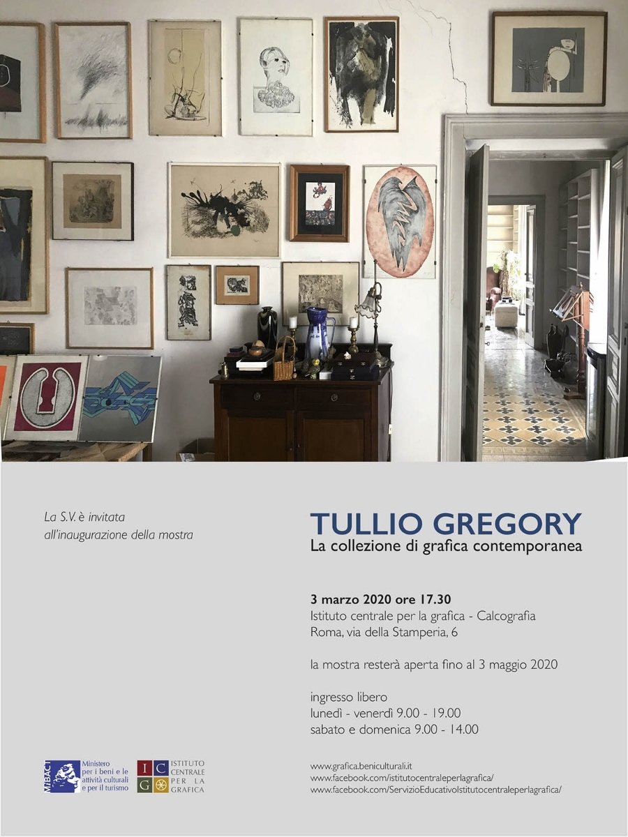 Tullio Gregory la collezione di grafica contemporanea